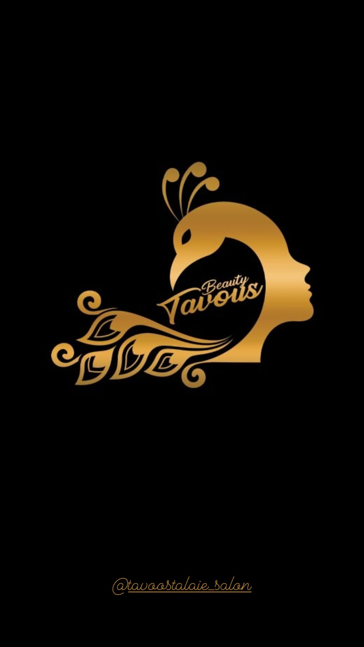 سالن زیبایی طاووس طلایی